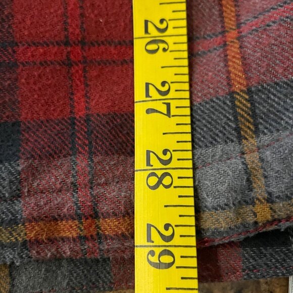Lee Mens Flannel Shirt Jacket XL Plaid Thermal Lined Shacket Rugged Cabincore - Picture 10 of 11